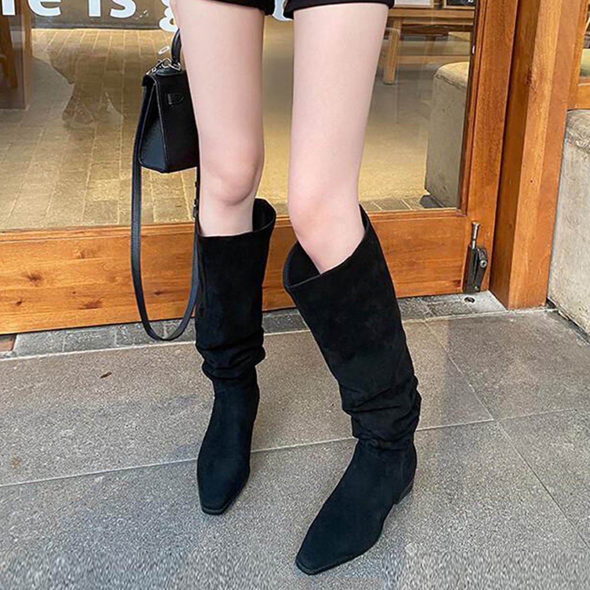 Bottes hautes pour femmes, col - Knee High Sock Women avis et prix