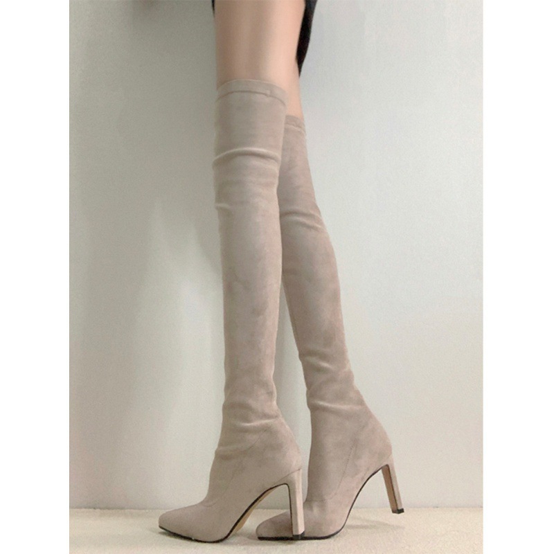 Bottes à tube long pour femmes - Knee High Sock Women avis et prix