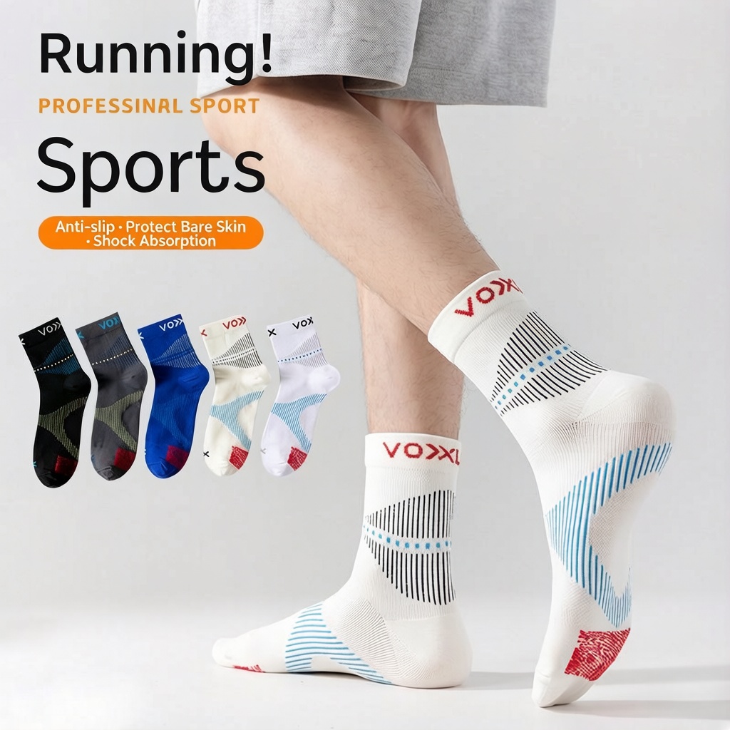 WRELS 1/2/3 paires de chausset - Athletic Sock Cushion avis et prix