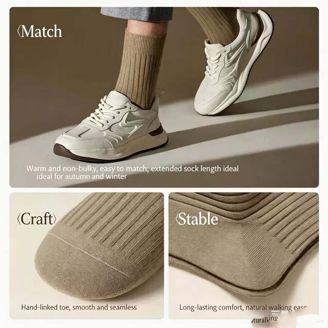 Lot de 4 paires de chaussettes - Wool Hiking Sock avis et prix